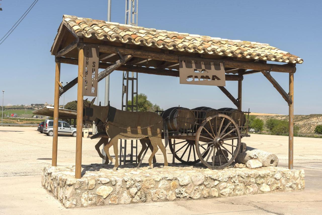 Hotel-Restaurante La Sima Castillo de Garcimunoz ภายนอก รูปภาพ